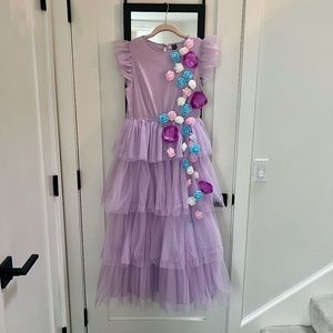 Isabela Madrigal Encanto Disney Halloween Costume Adult Womens Medium Purple
